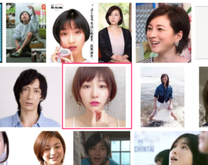 広末涼子を画像検索すると糸原美波が出てくる