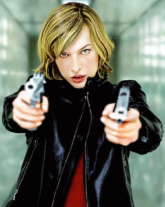 ミラ・ジョボビッチのバイオハザード